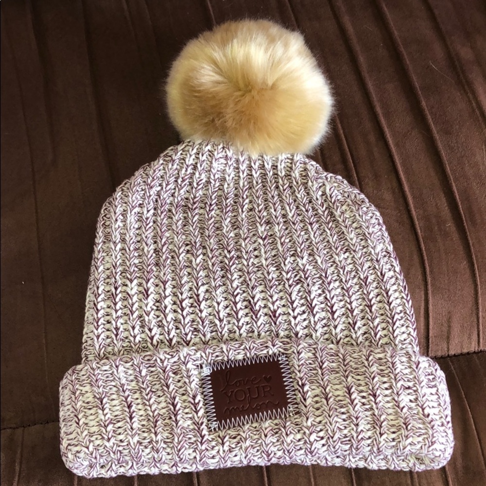 Adult Love Your Melon Pom beanie